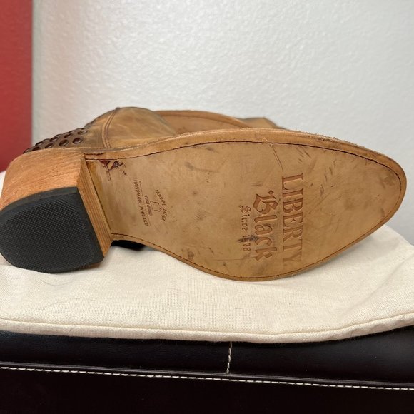 NWOT Liberty Black Studded Boots - Picture 9 of 16